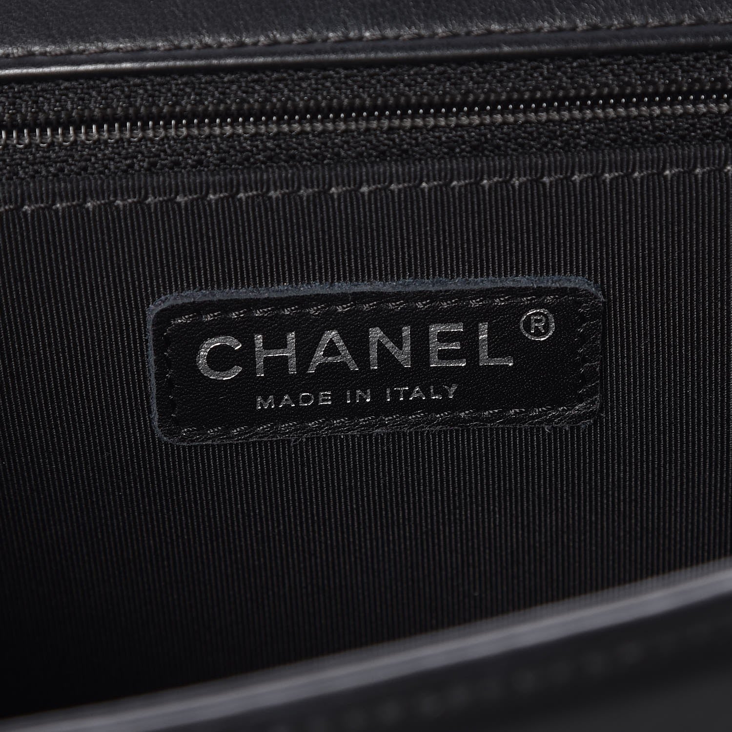 Chanel Calfskin Quilted Large Boy Flap Black 7 of 8