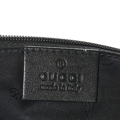Gucci Guccissima Large New Ladies Web Hobo Black 6 of 12