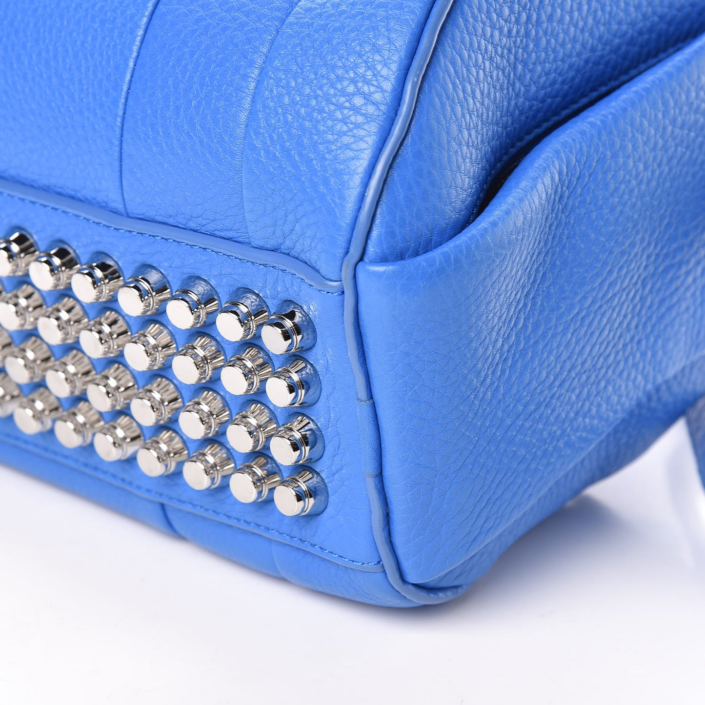 Pebbled Lambskin Rockie Royal Blue