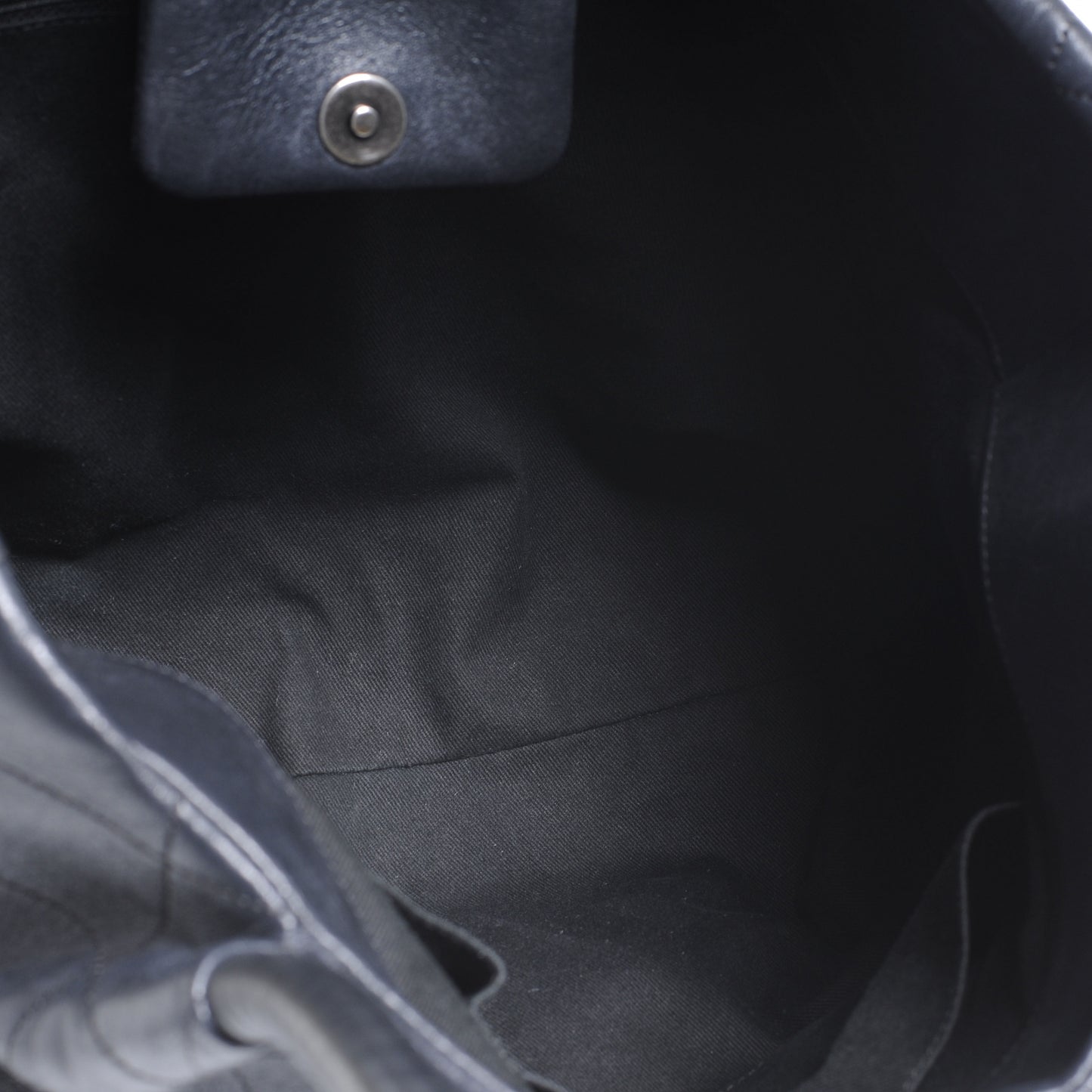 Leather Sloane Square Tote Black