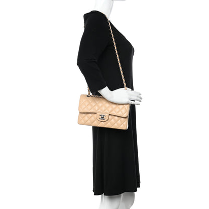 Chanel Caviar Quilted Small Double Flap Beige 2 of 12
