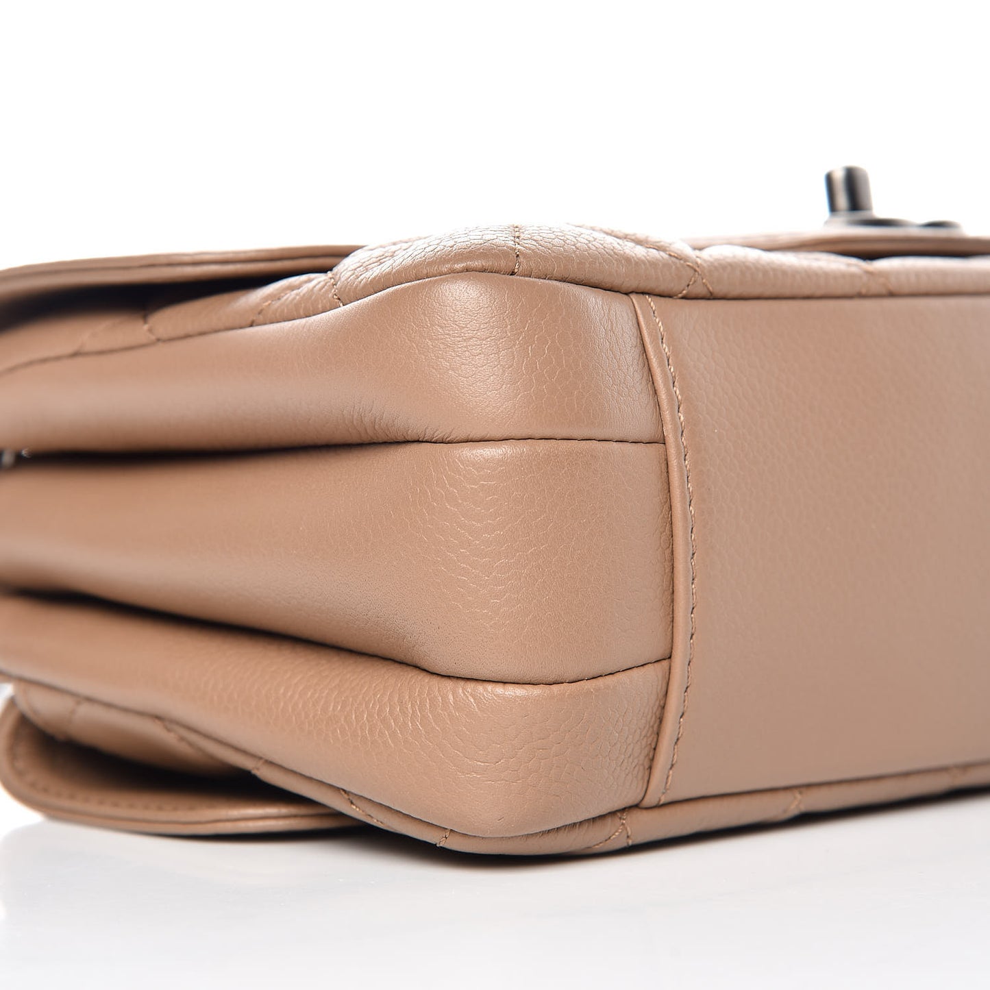 Caviar All About Flap Bag Beige