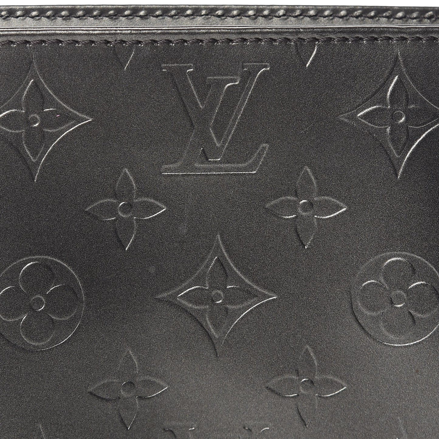 Mat Monogram Fowler Black