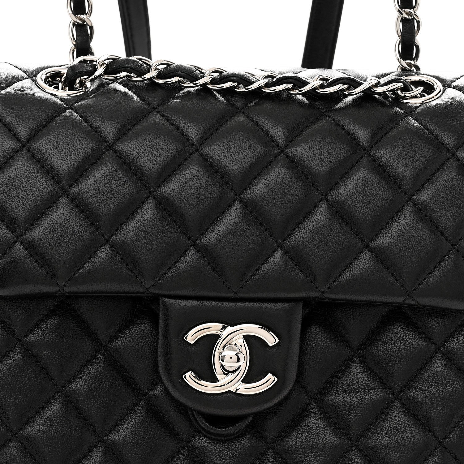 Chanel Lambskin Quilted Small Urban Spirit Backpack Black 8 of 11