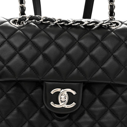 Chanel Lambskin Quilted Small Urban Spirit Backpack Black 8 of 11