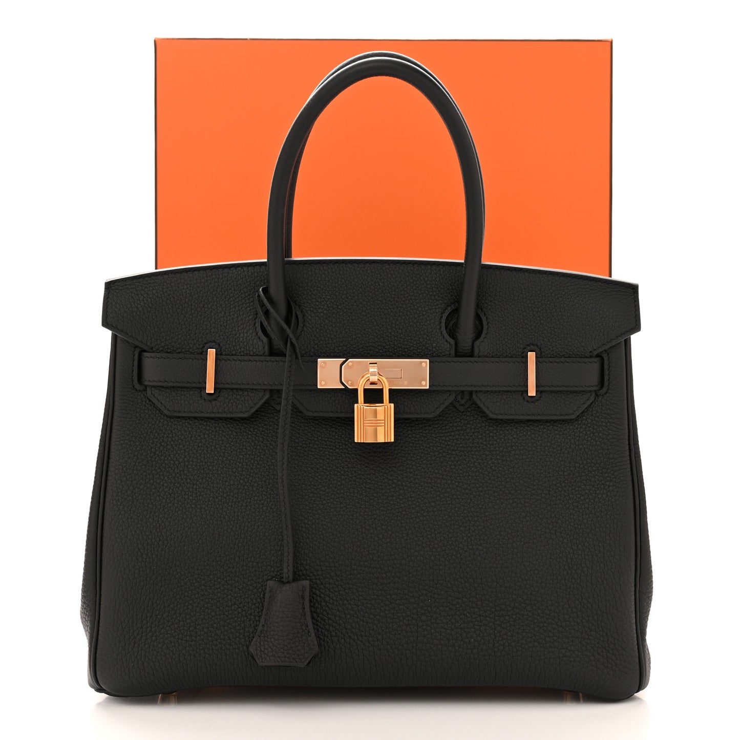 Togo Birkin 30 Black