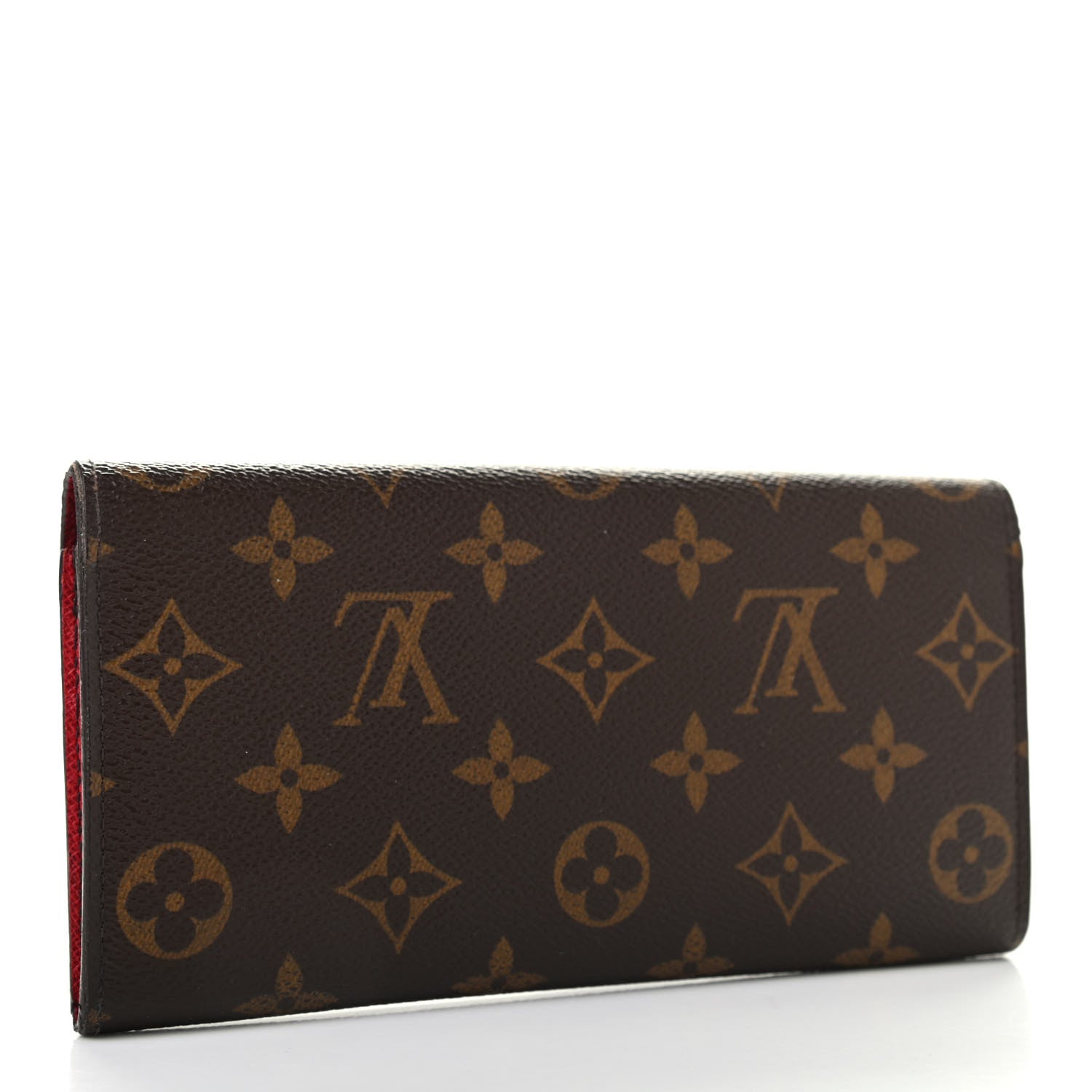 Louis Vuitton Monogram Emilie Wallet Red 3 of 11