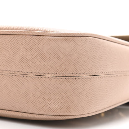 Prada Saffiano Re-Edition 2005 Shoulder Bag Cammeo Beige 12 of 13