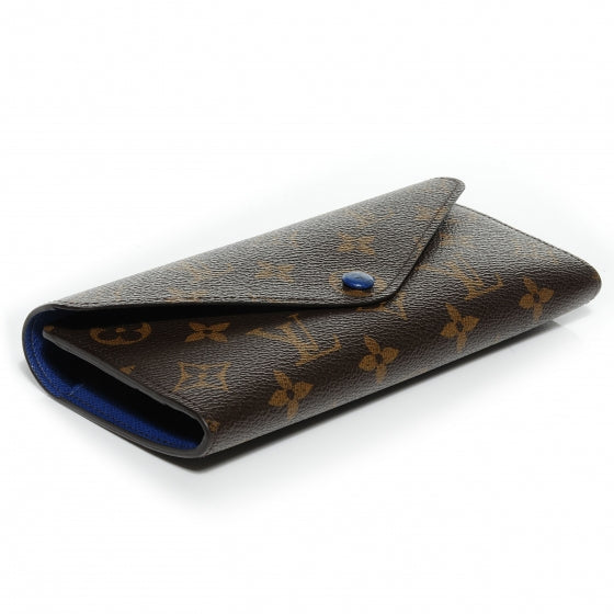 Monogram Josephine Wallet Blue