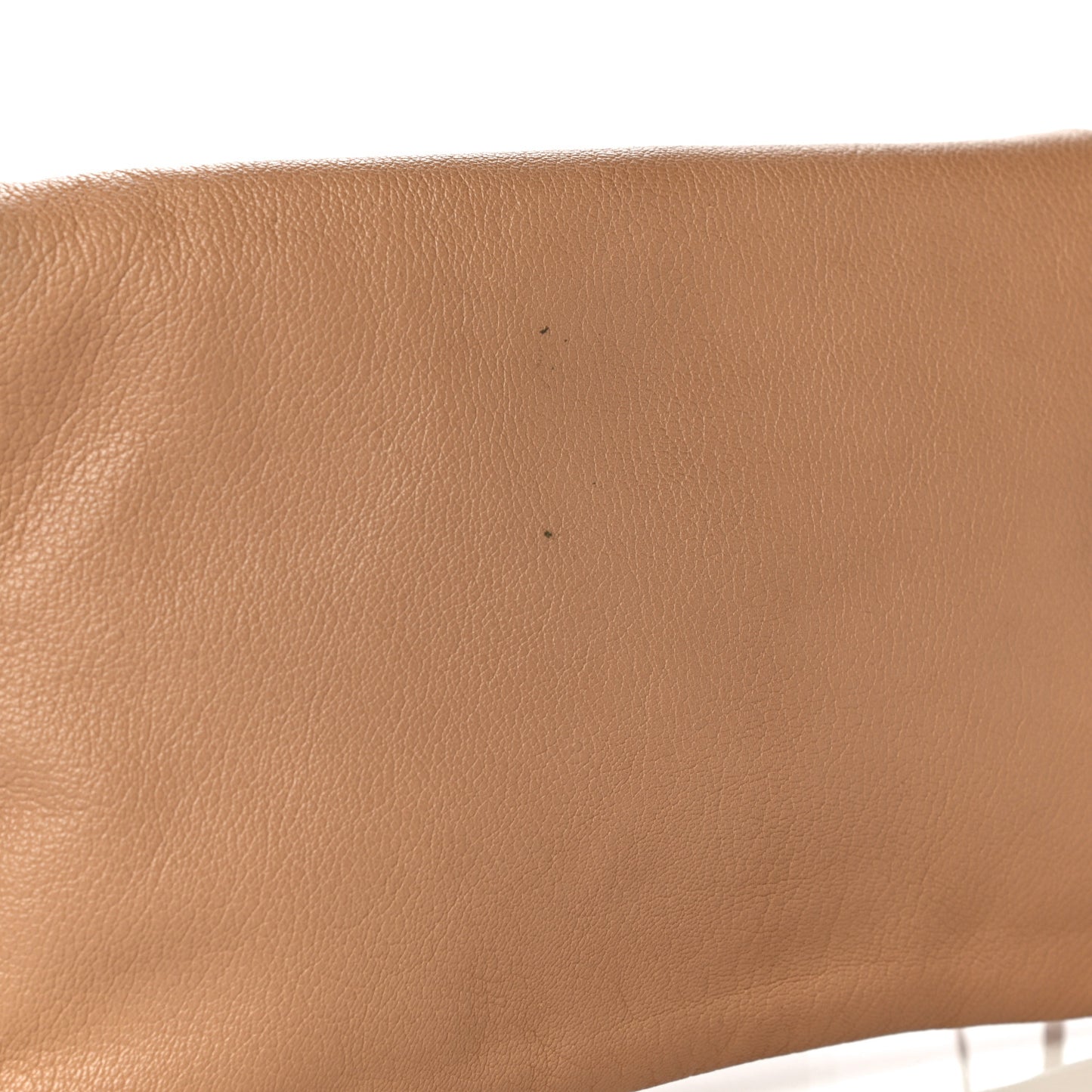 Chevre Gold Metallic Edge Hardware Envelope Clutch Tomette