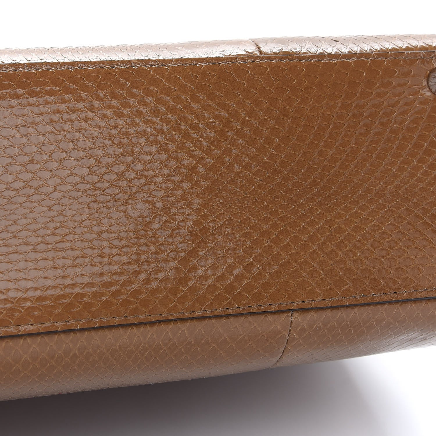 Gucci Snakeskin Small Zumi Top Handle Bag Friky Taupe 10 of 10