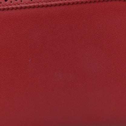 Hermes Swift Ghillies Kelly Longue Wallet Rouge Grenat 10 of 11