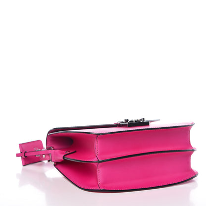MCM Calfskin Patricia Crossbody Bag Electric Pink 4 of 10