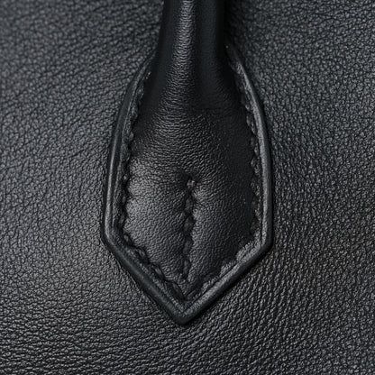 Hermes Swift Birkin 25 Black 10 of 33