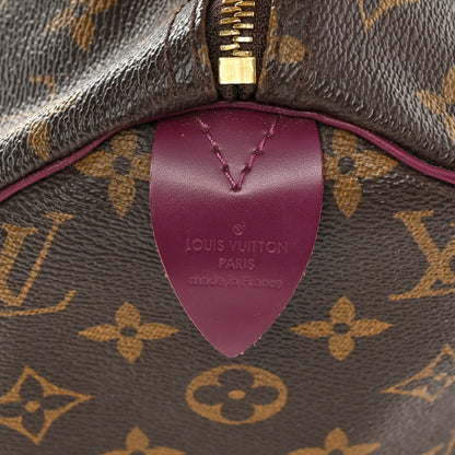 Louis Vuitton Monogram Totem Speedy 30 Magenta 6 of 9