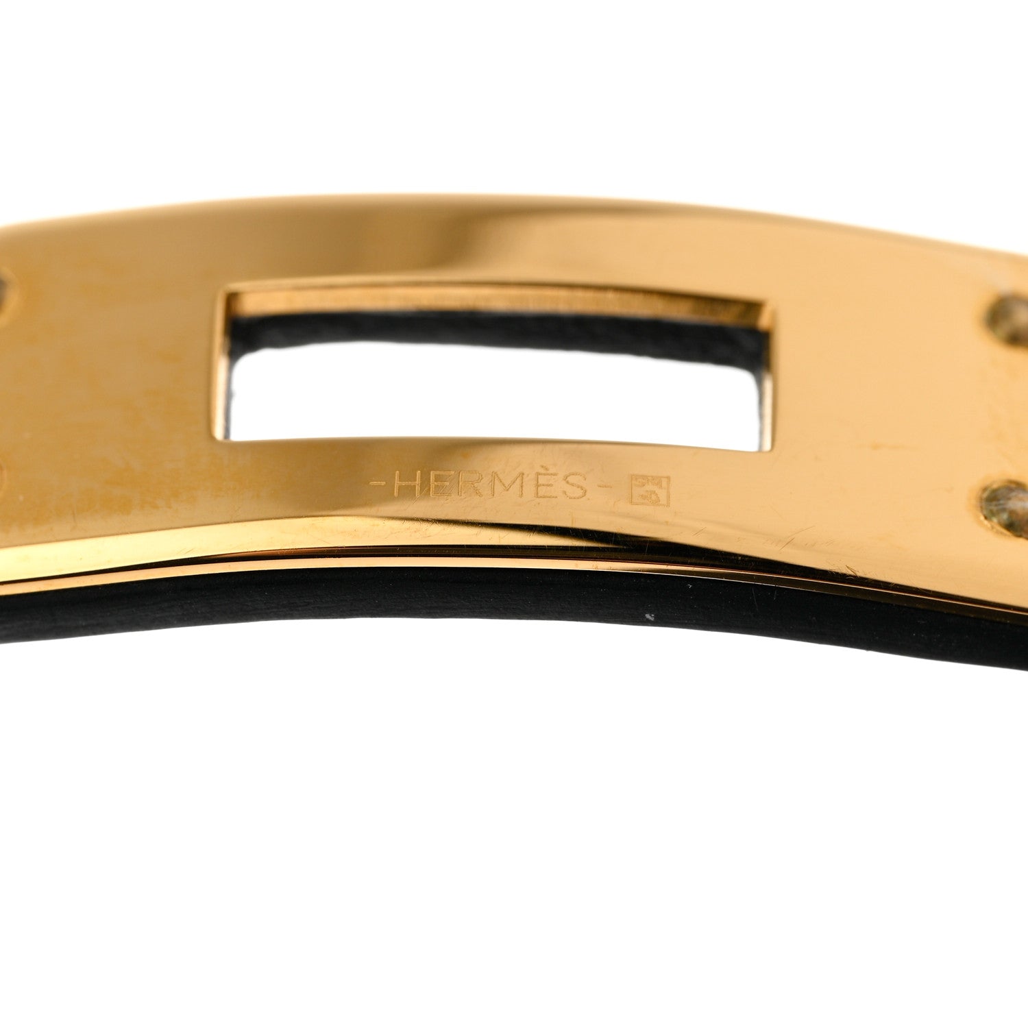 Hermes Box Kelly Double Tour Bracelet T2 Black 5 of 6