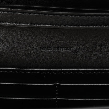 Celine Shiny Calfskin Triomphe Margo Wallet on Chain Black 7 of 12