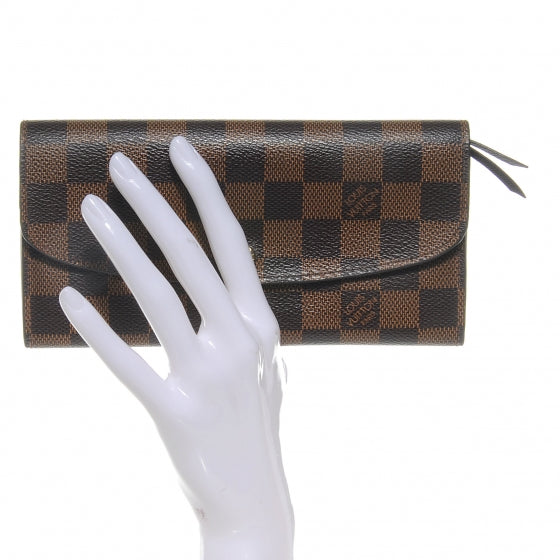 Damier Ebene Emilie Wallet