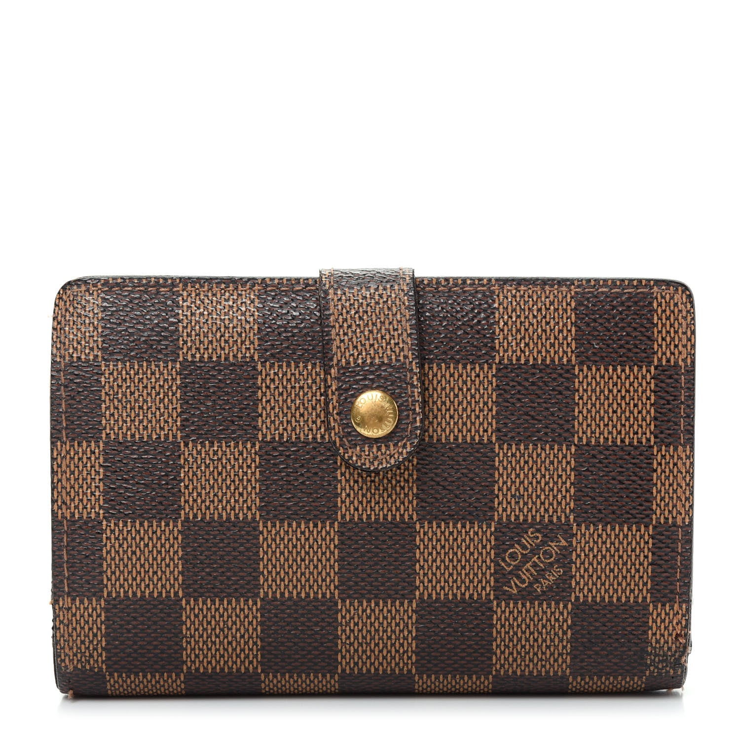 Louis Vuitton Damier Ebene French Purse Wallet 1 of 10