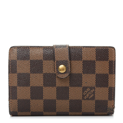 Louis Vuitton Damier Ebene French Purse Wallet 1 of 10