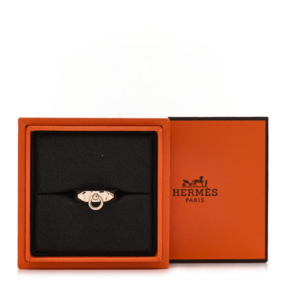 Hermes 18K Rose Gold PM Collier De Chien Ring 55 7.25 4 of 4