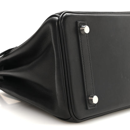 Hermes Veau Volupto Rock Birkin 25 Black 8 of 10
