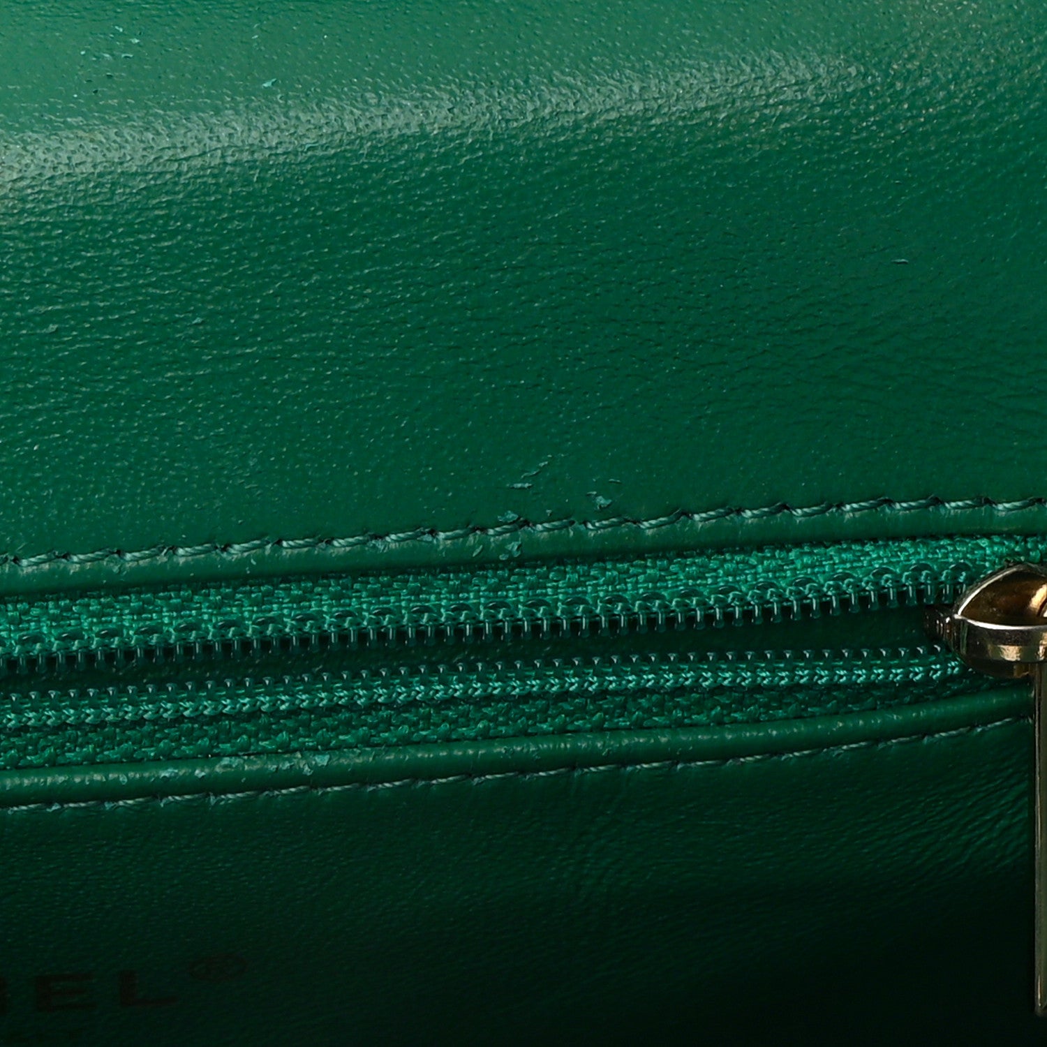 Chanel Caviar Quilted Business Affinity Backpack Green 11 of 11