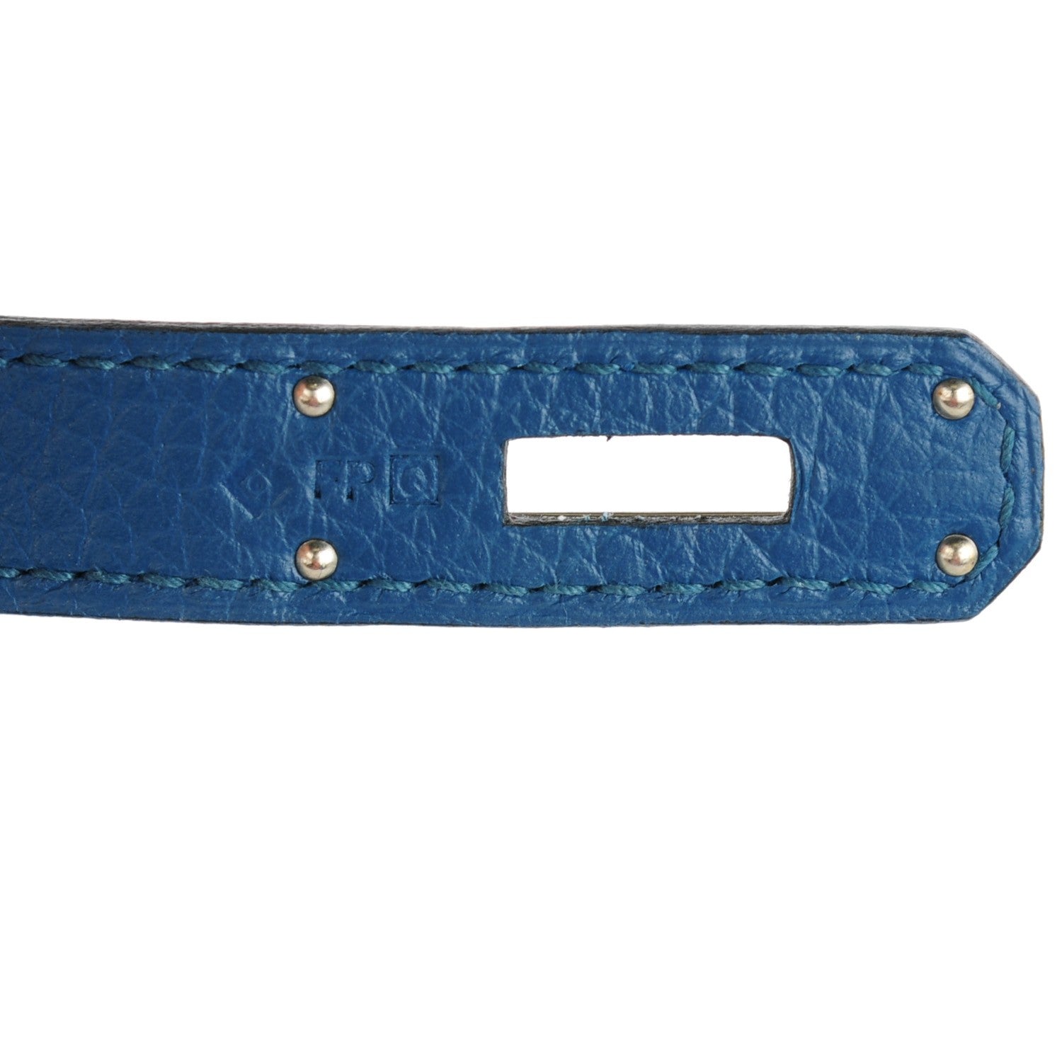 Hermes Taurillon Clemence Birkin 35 Bleu Thalassa 2 of 22