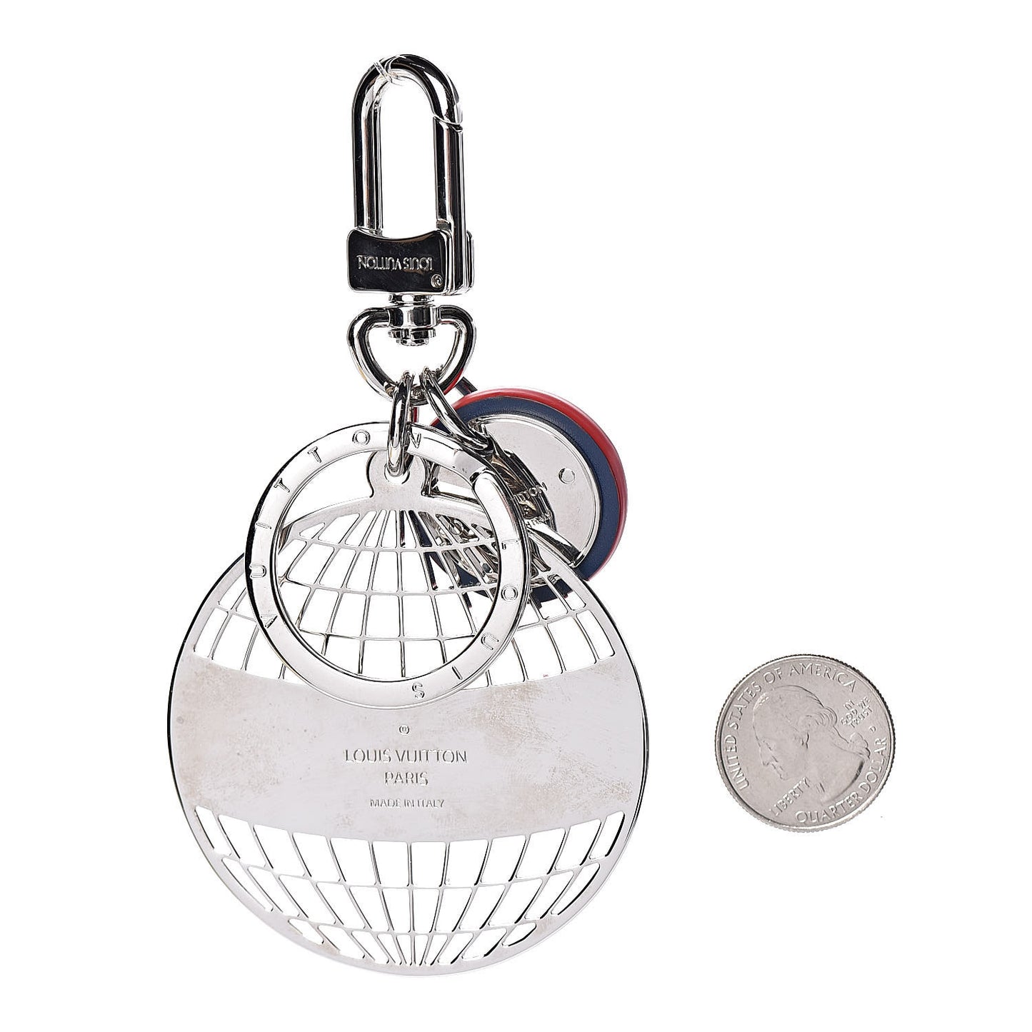 Globe LV League Bag Charm Key Ring