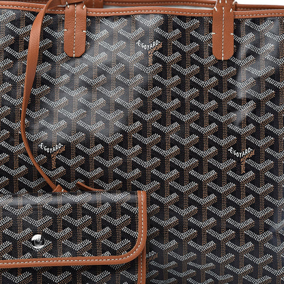 Goyard Goyardine Saint Louis PM Black Gold 11 of 11
