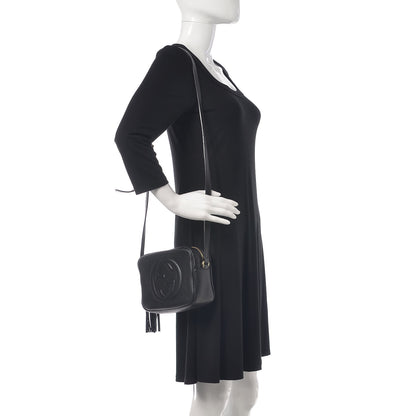 Gucci Pebbled Calfskin Small Soho Disco Bag Black 2 of 14