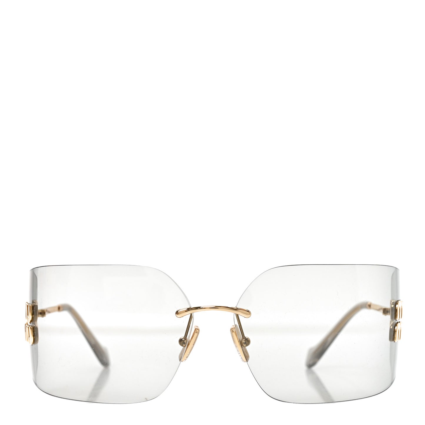 Metal Aube Sunglasses SMU54Y Light Gray