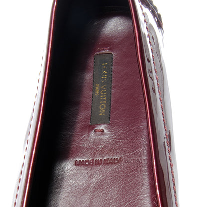 Louis Vuitton Patent Oxford Ballerina Flats 10 Rouge Fauviste 7 of 8