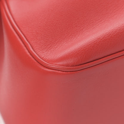 Delvaux Calfskin Givry Shoulder Bag Red 11 of 15