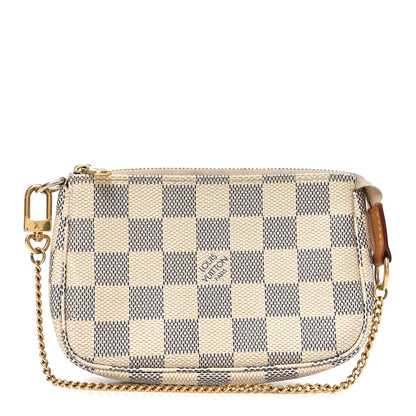 Louis Vuitton Damier Azur Mini Pochette Accessories 1 of 6