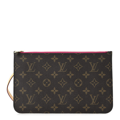 Louis Vuitton Monogram Neverfull MM GM Pochette Pivoine 1 of 6