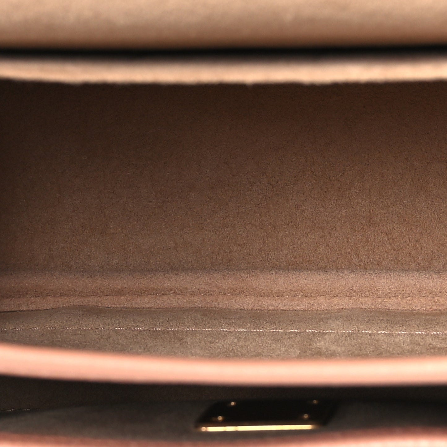 Grained Calfskin Lockme Chain Bag PM Rose Silk