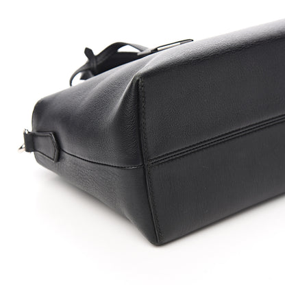 Fendi Vitello Dolce Medium By The Way Boston Bag Black 7 of 9