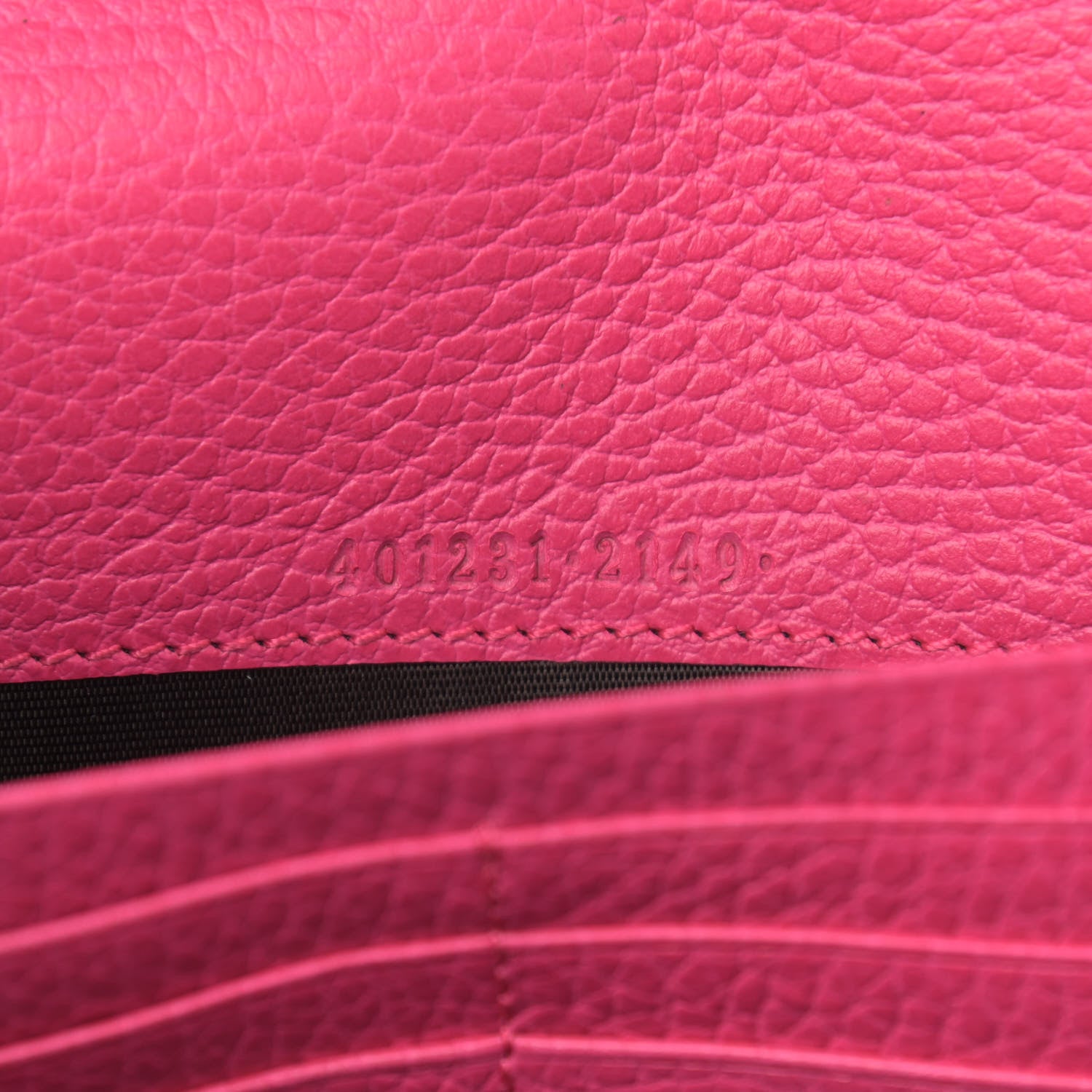 Gucci Dollar Calfskin Crystal Mini Dionysus Chain Wallet Box Pink 7 of 10