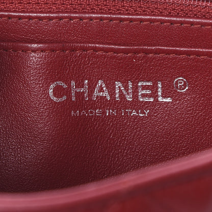 Chanel Caviar Quilted Mini Rectangular Flap Red 5 of 9