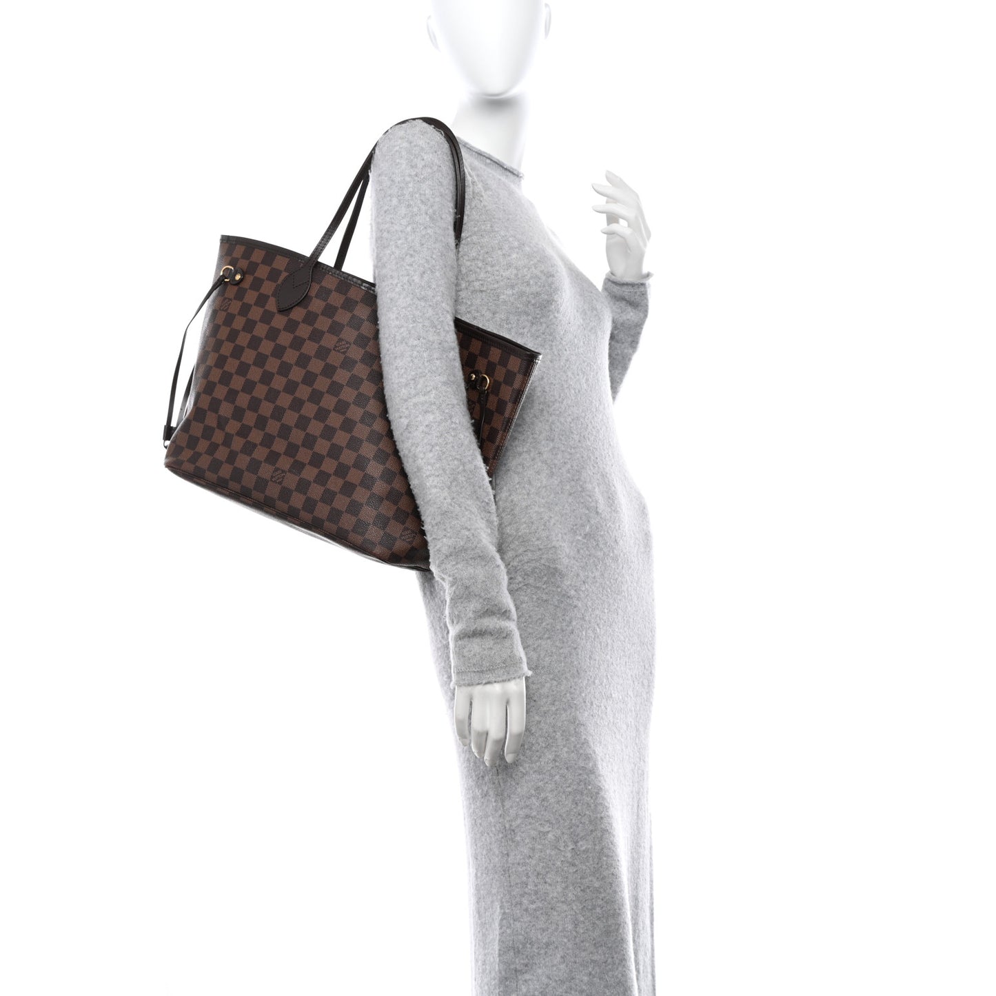 LOUIS VUITTON Damier Ebene Neverfull MM