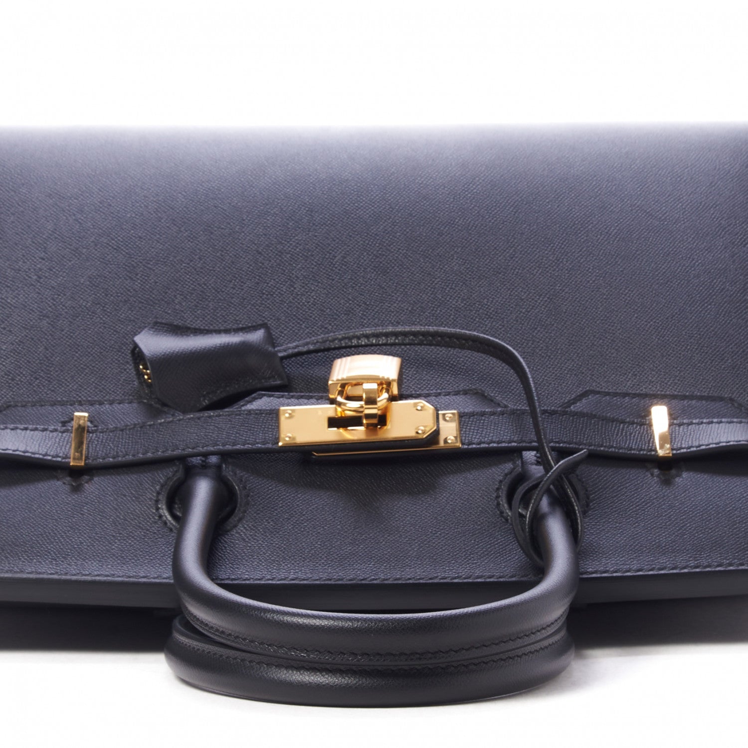 Hermes Madame Calfskin Birkin Sellier 30 Black 8 of 32