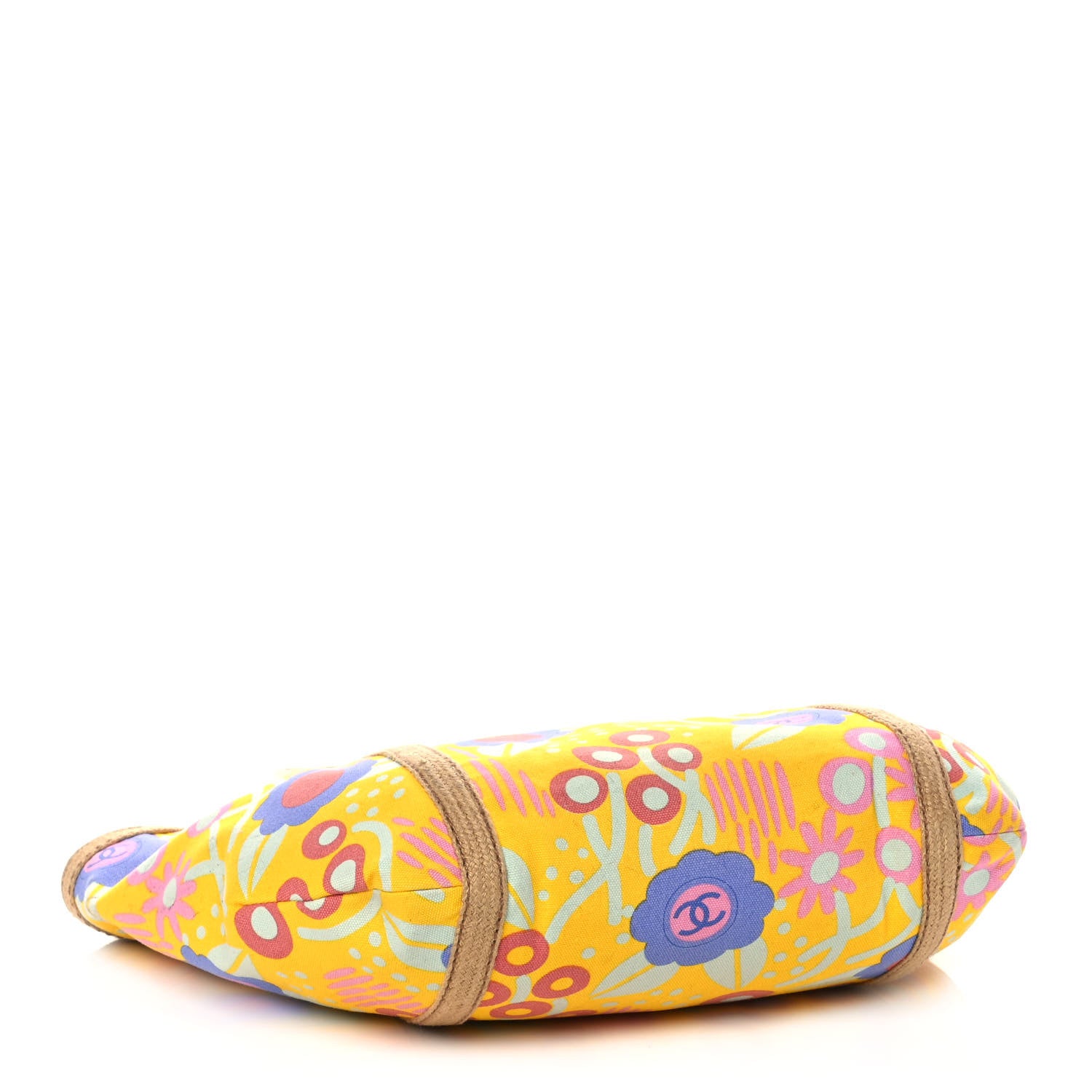 Chanel Canvas Printed Tote Multicolor 4 of 14