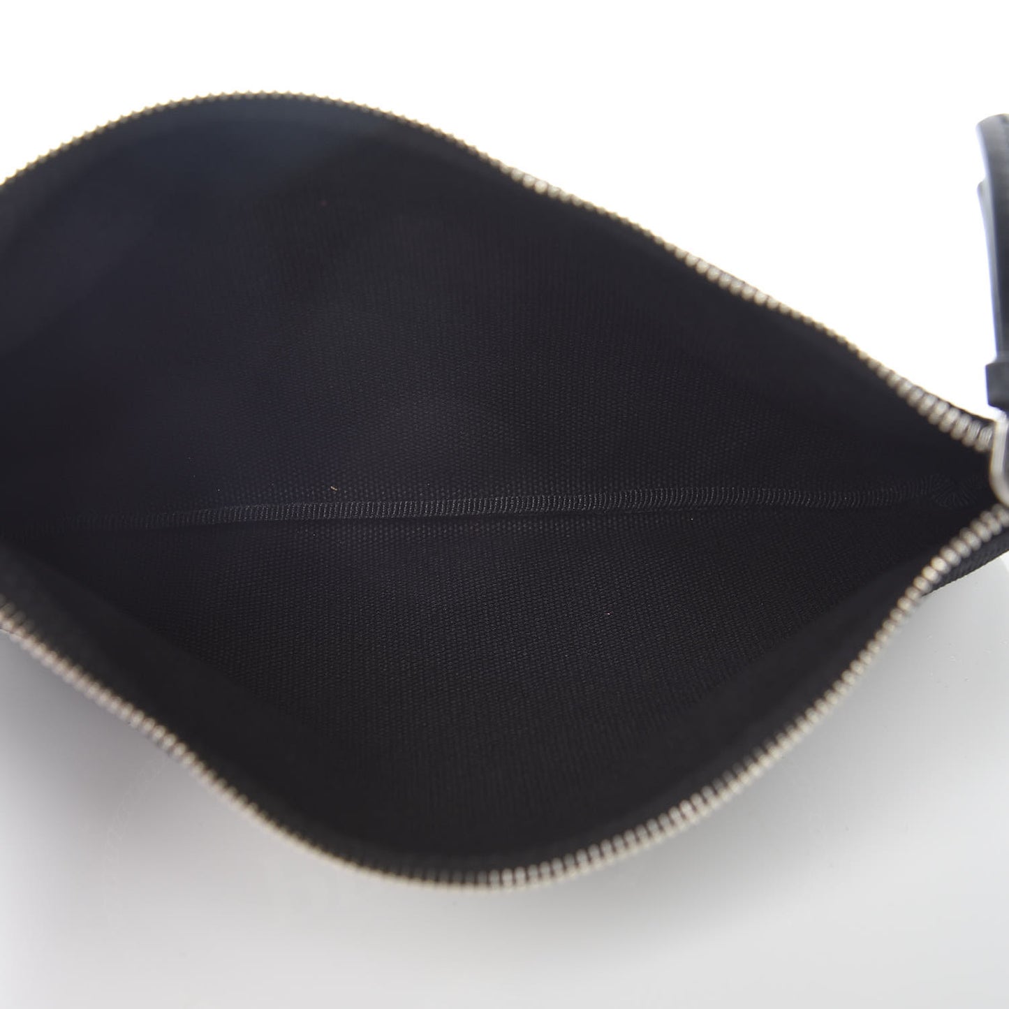 Plexiglass Calfskin Small Shopper Tote Black