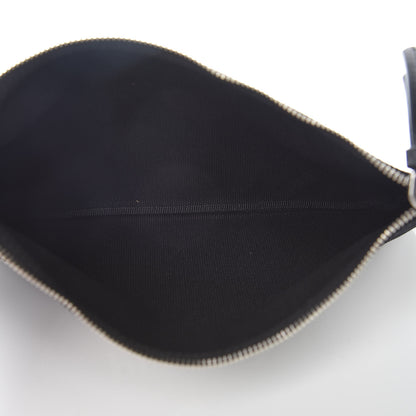 Prada Plexiglass Calfskin Small Shopper Tote Black 7 of 11