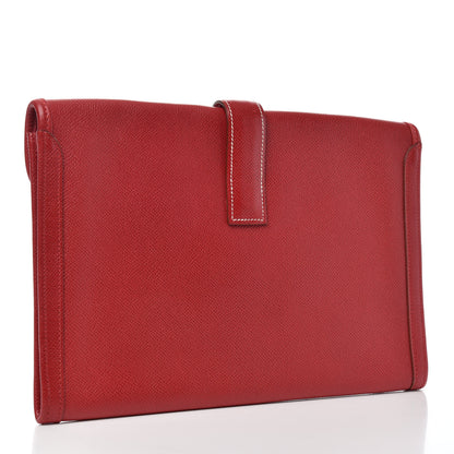 Hermes Epsom Jige PM Rouge Casaque 3 of 6
