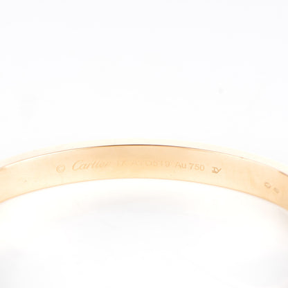 Cartier 18K Yellow Gold LOVE Bracelet 17 4 of 7