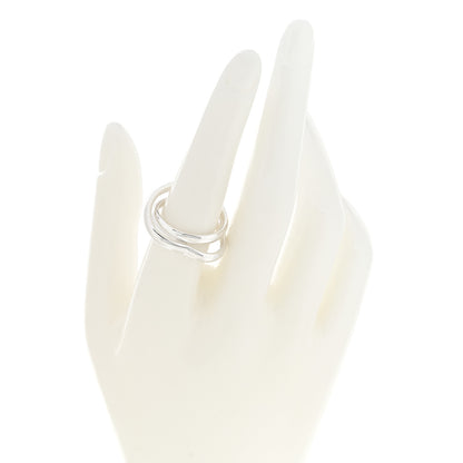 Hermes Sterling Silver MM Vertige Coeur Ring 54 6.75 2 of 7