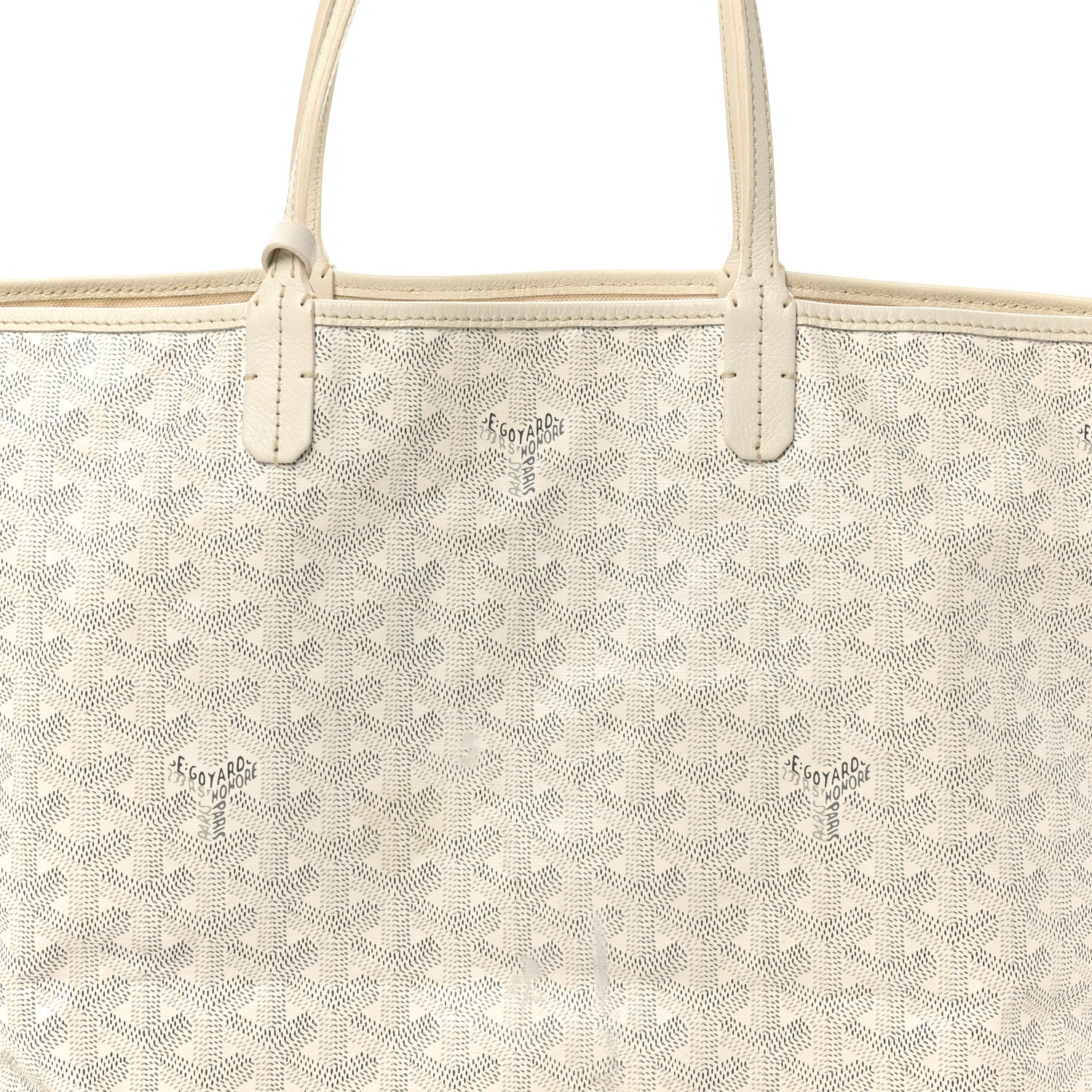 Goyard Goyardine Saint Louis PM White 9 of 11