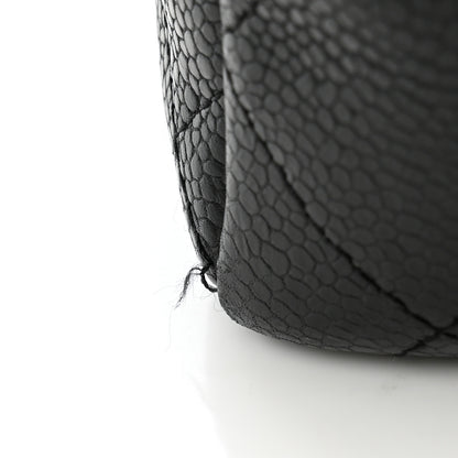 Chanel Caviar Quilted Jumbo Double Flap Black 11 of 15